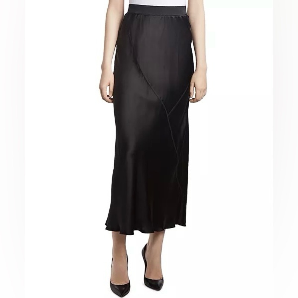 ATM | Paneled Silk Skirt